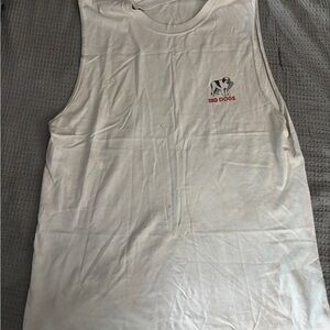 Big Dogs Off-White Sleeveless Shirt